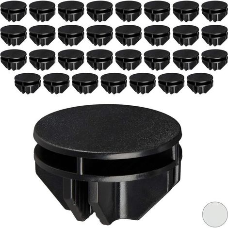 40-teiliges Kunststoff-Befestigungsset für Schränke, modulares Drahtgitter für Regale und Aufbewahrungsschränke, Schwarz (1/5)