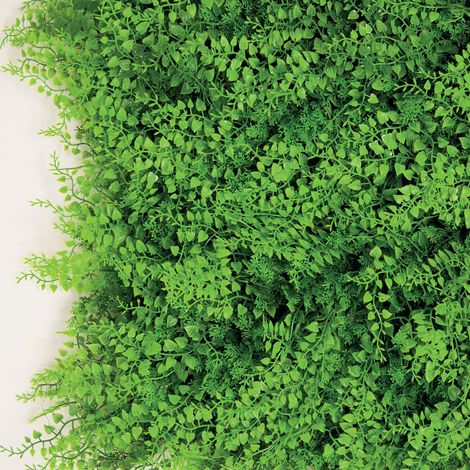 TENAX Siepe Sintetica a Pannelli per Parete Giardino Verticale, Tipo Felce, Divy 3D Panel Fern 0,50 x 1 m, componibile per Decorazione e schermatura (1/4)