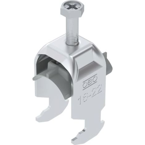 OBO Bettermann Abrazadera de estribo 2056 16-22mm aluminio, 1186416