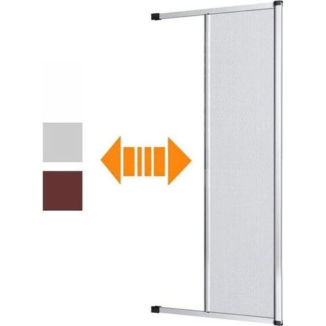 ZANZARIERA BAZAR LATERALE 250x160 CON FRIZIONE RAL 9010