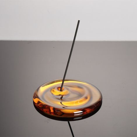 Porte-brûleur d'encens pour plaques d'encens – Décoration et décoration esthétique de la maison  Échantillons d'encens Décoration de bureau  Pour Bureau Étagère Bureau Salon Salle d'étude Intérieur In