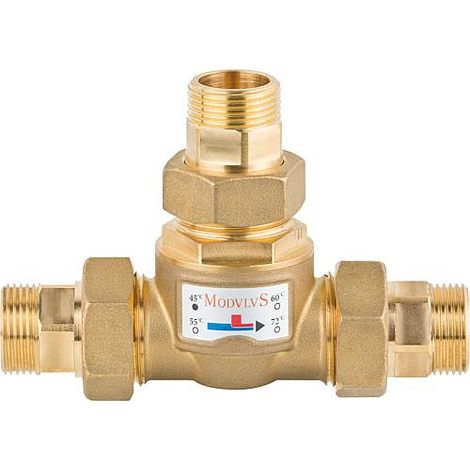 Clapet de chargement Easyflow Wood, Type 749 S, 45°C, DN20 (3/4") male
