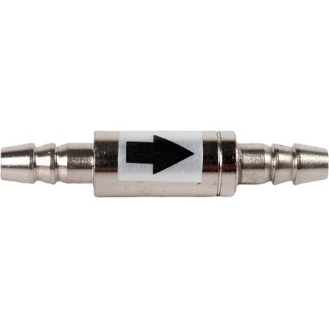 SABIR Clapet Anti-Retour unidirectionnel CO2,Accessoires de clapet Anti-Retour en métal pour Pompe à Air d'aquarium raccord de Tuyau de Tuyau de Tuyau d'air (1/5)