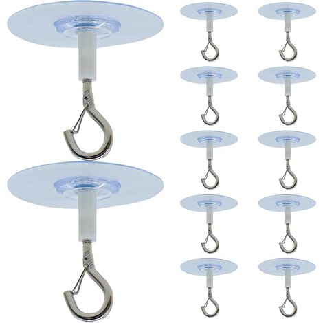 de plafond autocollants Crochets pour plantes suspendues