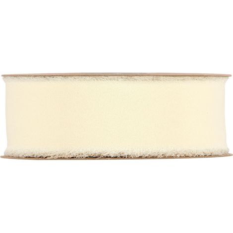 Piovaccari Nastro Organdy Ribbon H 30 Mm 10 Mt Cream