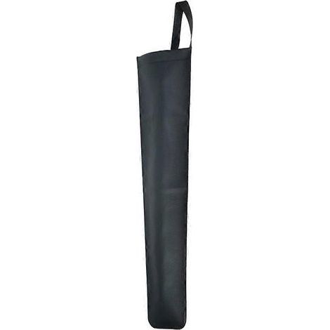 Kunstleder-Autoetui für Regenschirme, praktisch und leicht zu transportieren. – 60 x 15,5 cm – Schwarz (1/3)