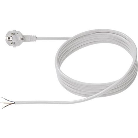 Bachmann 304.276 Strom Anschlusskabel Weiß 5.00 m