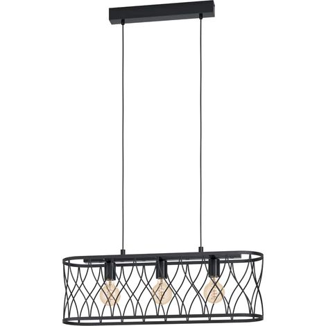 Lampe suspendue noire Giltspur - 43554 (1/3)
