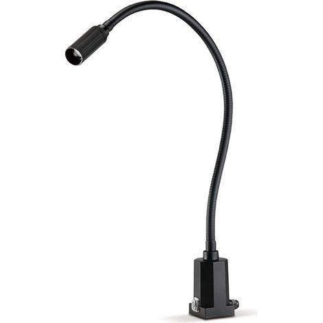Mw Tools – Lampe d'établi LED flexible 500 mm 230V – Indice de protection IP65 – Base magnétique pour fixation – ML10FV230 (1/2)
