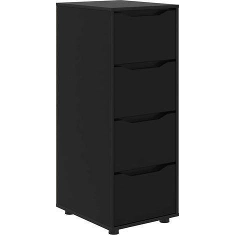 Armadio Nero 40 x 48 x 105 cm Legno multistrato vidaXL (1/5)