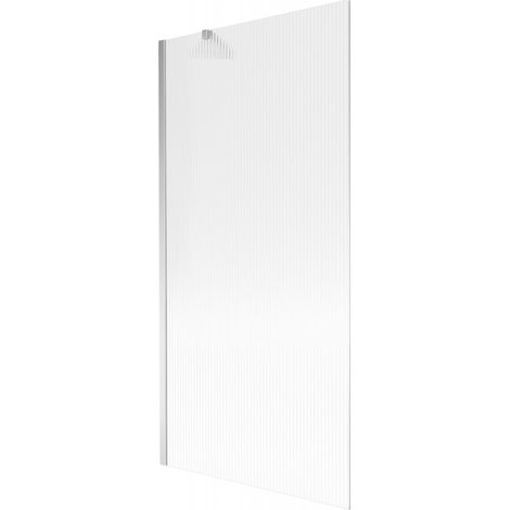 Paroi de baignoire 1 volet Mexen Next 90 x 150 cm, stries, chrome - 895-090-000-00-09-01 (1/5)
