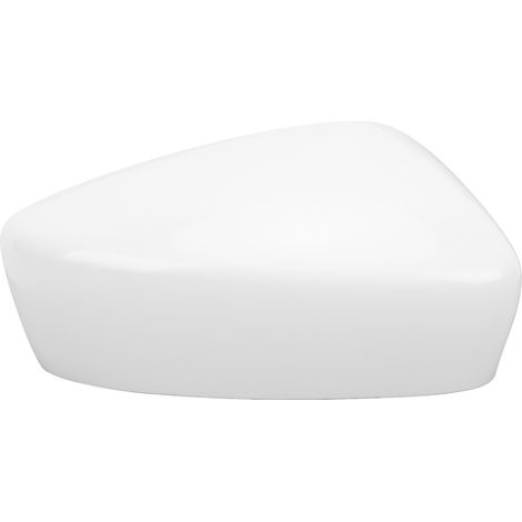 Calotta dello specchietto laterale bianca non verniciata, copertura dello specchietto retrovisore ad alta resistenza per BMW Serie 3 Axela M3 2014-2016 destra (1/5)