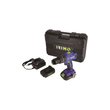 FPLUS taladro irimo bateria 18 v.2 bat.2 ah. , Potente taladro percutor brushless 18V IRIMO IC-ID1, diseñado para profesionales exigentes: máxima eficiencia, autonomía prolongada y