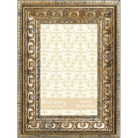 Cadre photo 10x15 cm Argent, Cadre photo vintage (1/5)