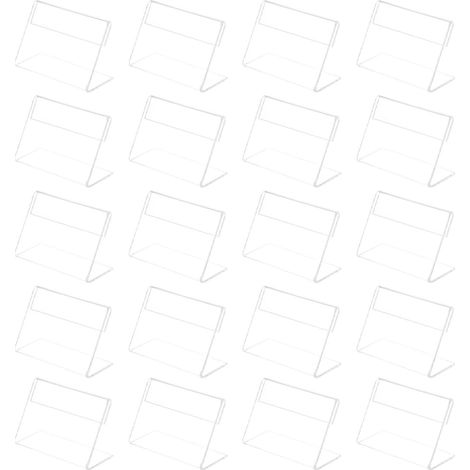 en papier kraft 200 pièces carrées de 6 x 6 cm avec ficelle (1/5)