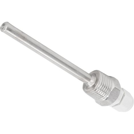 100 mm Edelstahl-Thermometergehäuse mit ABS-Kappe, Solartemperatursonde, Sensorschutz, wasserdicht und langlebig. (1/5)