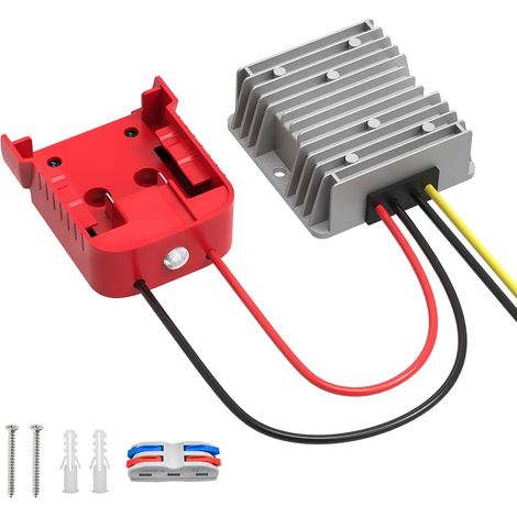 convertidor reductor de 18 V a 12 V, 20 A 240 W, regulador de voltaje, carcasa de aluminio, para carros de golf y juguetes. (1/5)