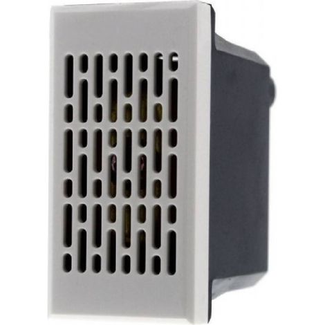 TrAdE Shop Traesio - Suoneria A Bronzo 6a 220v Bianco Compatibile Bticino Axolute Sd21008-1b -