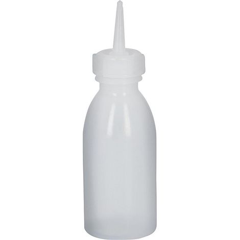 Bouteille plastique avec système anti-goutte 125 ml (1/2)