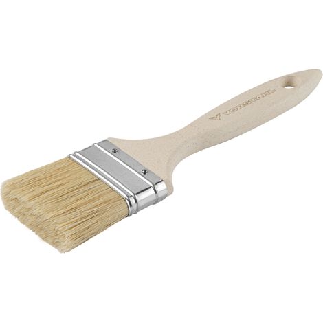 Pinceau plat en bois pour peintures et vernis 25 mm Vorstahl (1/4)