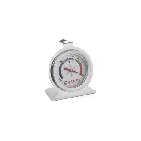 Termómetro para congeladores y refrigeradores - acero inoxidable, -50°C a +25°C