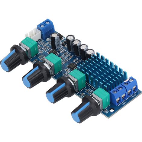 Carte d'amplificateur numérique 2 canaux, module audio haute puissance TPA3116D2, accessoire 12-24 V CC (1/5)