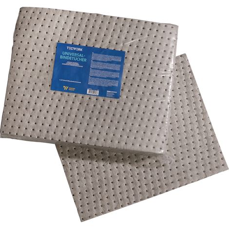 Paños absorbentes universales L.40cm A.50cm 4x25 paños/caja TECWERK (1/3)
