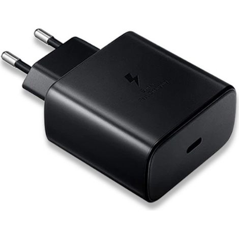 Chargeur Usb C - 45 W - Compatible Samsung Galaxy S24 S24+ S23 Ultra - Entrée Type C - Puissance Rapide 5V3A 9V3A 12V3A 15V3A - 1 Pièce