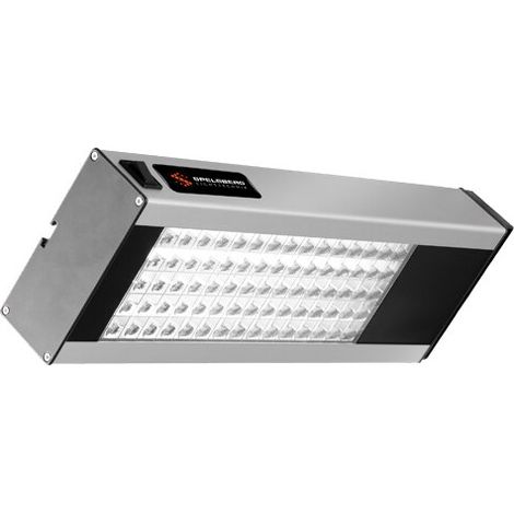 Satelliten-Arbeitsplatzleuchte eco-line links Maße in mm (BxTxH): 430 x 135 x 57