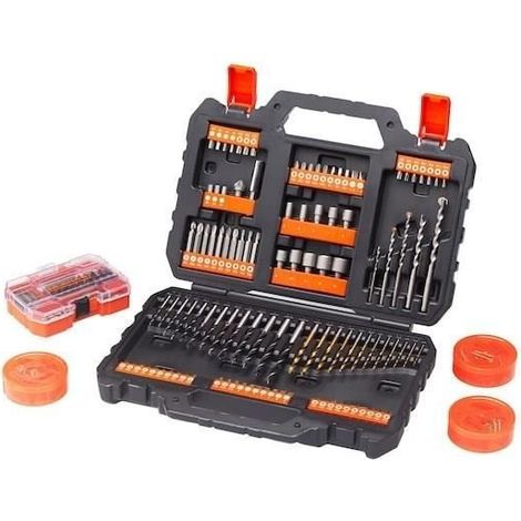 Coffret perçage/vissage BLACK+DECKER A7238-XJ 304 pieces (1/5)
