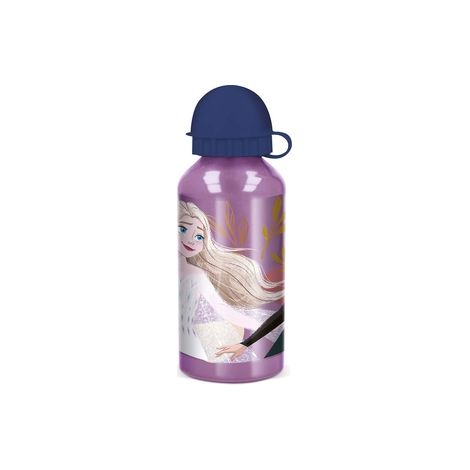 BOTELLA ALUMINIO PEQUEÑA 400 ML FROZEN TRUST THE JOURNEY