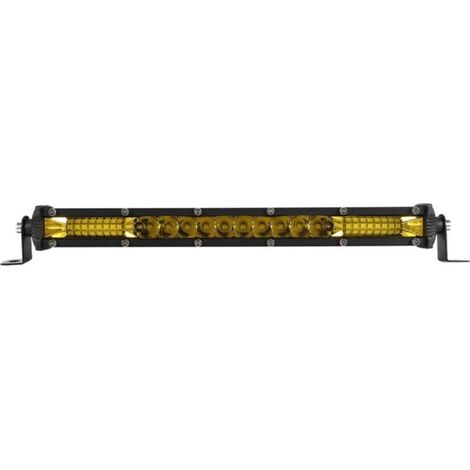 Barre Lumineuse LED 12 Pouces Éclairage Toit Travail Camion SUV 12V 24V Faisceau Inondation Tout Terrain