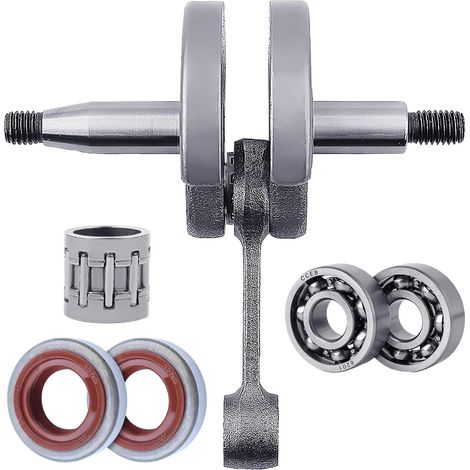Adefol Crankshaft Bearing Kit for Stihl FS120 FS200 FS250 FS350 4134 030 0400 Replacement Parts with Oil Seal, Crank Bearing, Needle Bearing 4134 030 0400 (1/5)