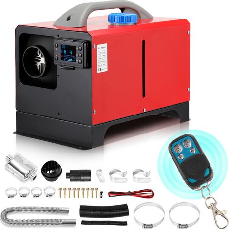 Randaco Riscaldatore ad Aria Diesel 8KW 12V Riscaldamento da Parcheggio, Riscaldatore All in One Rosso (1/5)