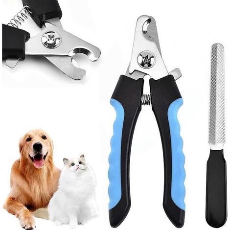 Tagliaunghie per cani e gatti - Tagliaunghie per cani o gatti con blocco di sicurezza (1/4)