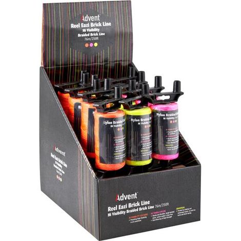 Advent Reel Eazi Brick Line Display Box of 12