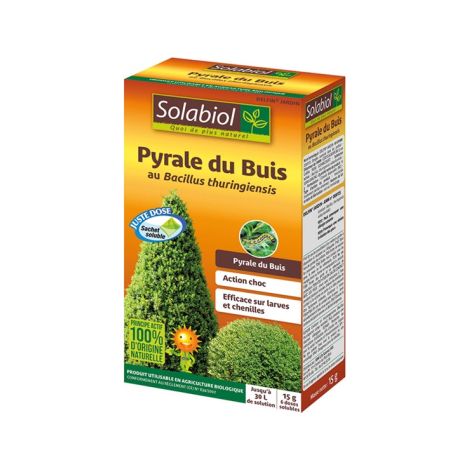 Insetticida solabiol pyrale du buis biologico 15g