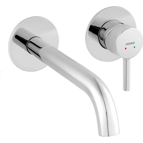 Novaservis Ferro Ciriculus - Grifo empotrado de lavabo, con cuerpo de montaje, 2 orificios, cromo BCK3PA (1/3)