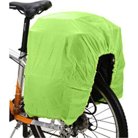 Housse de Pluie de Vélo, Sacoches de Vélo Housse de pluie, Housse de Vélo pour Sacs à l'arrière du Vélo, Protection Contre l'eau, Ultralégère et Pliable (1/4)