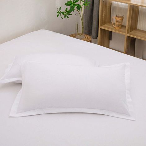 Solid Color Pillowcase Polyester Sleep Pillowcase Good For Sleeping Soft And Breathable Sleep Pillowcase 5 Colors 18.90x29.13 Inch (1/5)