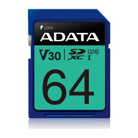 Adata Premier Pro UHS-I 64 GB SDXC Flash-Speicher Klasse 10 (1/2)