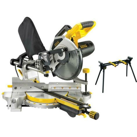 STANLEY Gehrungss&228ge 254mm 2000W MIT POSITION FME720 &43 STAND FME790