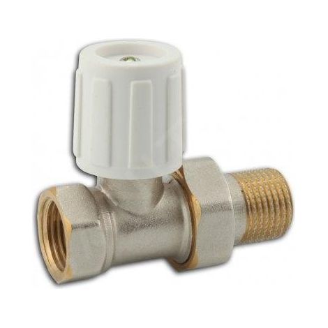 Novaservis Matériel de plomberie - Vanne de radiateur droite 1/2" RA300/15 (1/2)