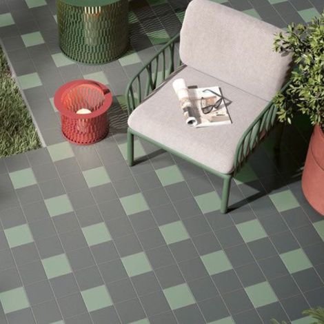 Carrelage grès cérame CESI - FULL BODY - Carbonio - Mosaïque 5x5 cm boîte de 1 m2 - Gioia Materia (1/5)