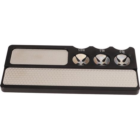Tragbares Multifunktionswerkzeug für Billardqueue-Spitzen, aus Aluminium, schwarz. (1/5)