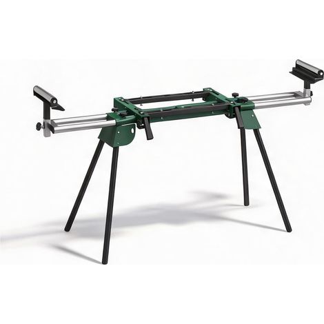 Support pour scie à onglet pliable et universel longueur en métal (1/5)
