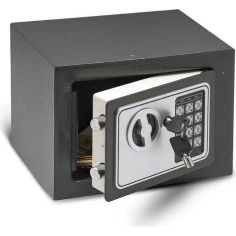 ELEM TECHNIC Coffre-fort de sécurité électronique 2,9 L 17x23x17 cm