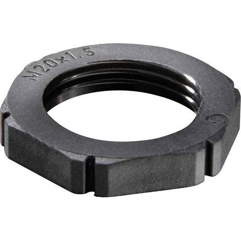 Wiska  EMUF 12 Controdado antiurto M12 Plastica Nero 100 pz. (1/2)