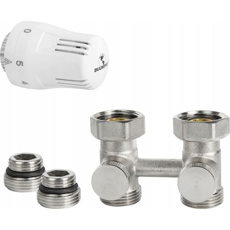 THERMOSTAT-KIT FÜR HEIZKÖRPER, TYP V, GERADE (1/2)