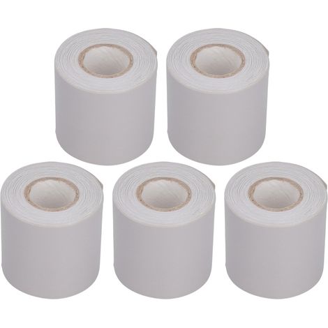 Beyamis Lot de 5 rubans adhésifs de protection pour tuyaux de climatiseur, résistants à l'huile, de 6 cm de largeur (gris) (1/5)